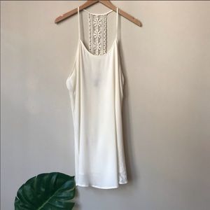 Slip dress with unique lace back Forever 21
